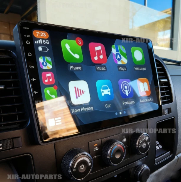 Radio estéreo de auto para Chevrolet Silverado 3500HD 2007-13 Android 15 Apple CarPlay Foto 1 de 4