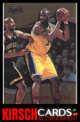Shaquille O'Neal 1998-99 Bowman's Best #100 Los Angeles Lakers - Image 1 of 2