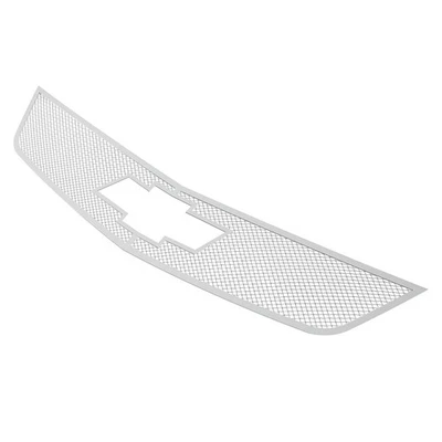 Inserto de rejilla de malla cromada superior principal de acero inoxidable para Chevy Impala 2014-2020 Foto 1 de 4