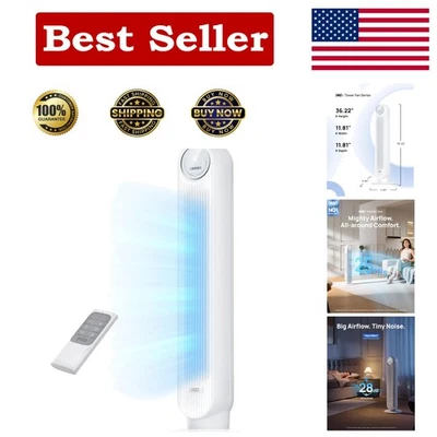 High Velocity Nomad One Bladeless Fan - 4 Speeds, Remote Control, Indoor Comfort - Image 1 of 4