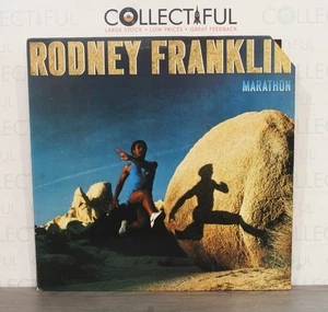 RODNEY FRANKLIN - MARATHON - COLUMBIA 1984 - WITH LINER *EX* VINYL LP RECORD π₯ - Picture 1 of 2