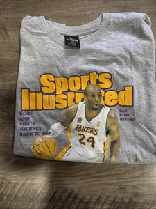 Rare Vintage Sports Illustrated Kobe Bryant World Champions T Shirt XXL - Picture 1 of 8