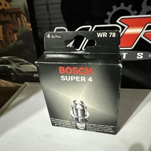 Spark Plugs Set 4x fits FORD ESCORT 1.0 1.1 1.3 68 to 80 Genuine Bosch W78/WR78 - Picture 1 of 4