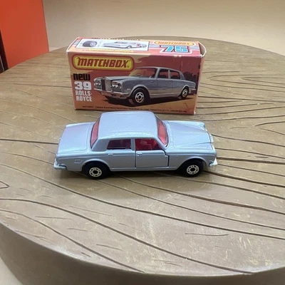 1979 Matchbox Lesney #39 Superfast Silver Shadow II 'Silver' - Near Mint W/Box - Image 1 of 4
