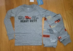 NWT Gymboree Pajamas PJs Construction Heavy Duty 2pc Dump Cement Truck Loader 4 - Picture 1 of 4