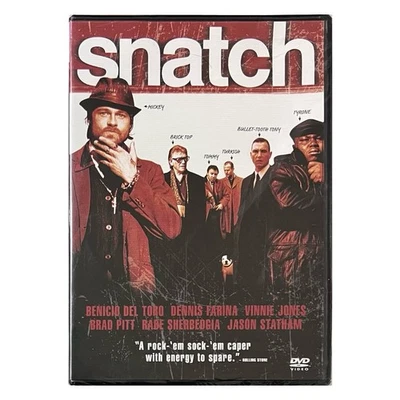 Snatch (DVD, 2000) Brad Pitt - NEW SEALED - Image 1 of 3