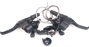 Shimano Deore XT (DX) ST-M092 3x7 Shifters and SLR Plus Canti Brake Levers - Picture 1 of 8