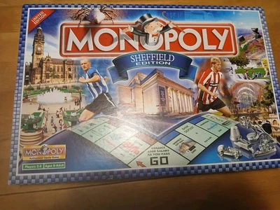 Winning Moves Monopoly Sheffield Edition Board Game including 10 playing tokens - Image 1 of 3