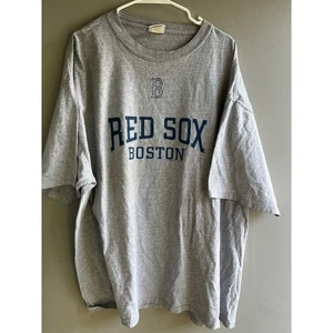 Lee Sport Boston Red Sox Gray MLB Baseball T Shirt Adult 2XL - Picture 1 of 5