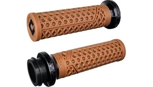 ODI Vans V-Twin Full Waffle Lock-On Grips 1" Gum Rubber/Checker Clamp HD TBW - Picture 1 of 1