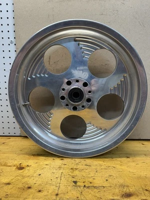 Rueda trasera Harley Mag aluminio 16” X 3,50” Sturgis Softail Billet Custom Pro Foto 1 de 4