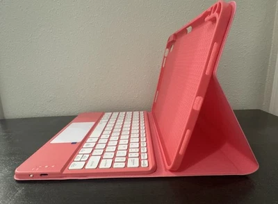 Funbiz iPad 10ª/11ª Generación FUNDA 10,9 pulgadas con TECLADO Retroiluminado de 7 Colores, Rojo  Foto 1 de 4