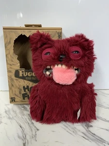 Fuggler Sir Belch HairyFuggs Red Fluffy Funny Ugly Monster Soft Toy Plush - Picture 1 of 12