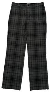 Nike Größe 32 x 32 grau kariert Golfhose Dri-Fit Tour Performance Stretch Herren - Bild 1 von 4