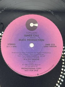 Mass Production -Inner City-1982 -DMD 323- 12’ Promotional Single Vinyl  - Bild 1 von 6