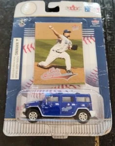2005 Fleer Eric Gagne Los Angeles Dodgers MLB Hummer mit Karte neu im Paket.  - Bild 1 von 2
