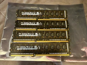 16GB (4x4GB) PC3-14900R DDR3-1866MHz 1Rx8 Hynix HMT451U7AFR8C-RD - Picture 1 of 3