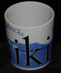 Tazza grande Starbucks - serie City Mug da collezione - 2007 - Waikiki 22 oz - Foto 1 di 5