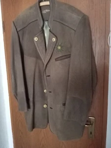 Herren Wildlederjacke Gr.27 braun olive - Bild 1 von 4