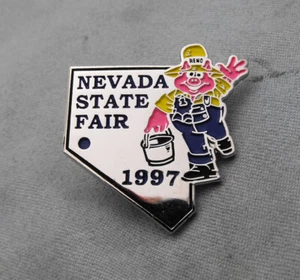 Nevada State Fair 1997 RENO Anniversary Celebration Vintage Collectors Pin - Picture 1 of 3
