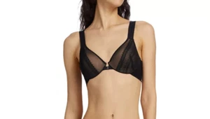 Spanx Bra-llelujah Illusion Lace Full Coverage Black 32C Front Closure Women $78 - Picture 1 of 5