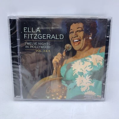 Ella Fitzgerald - Twelve Nights In Hollywood: Volumes 3 & 4 (CD 2010 2 Disc Set) Foto 1 de 3