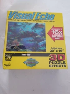 Visual Exho 3D Puzzle Sunlit Sea 20x16" 500 pieces New - Imagen 1 de 7