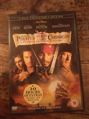 Pirates of the Caribbean: The Curse of the Black Pearl DVD Action & Adventure - Image 1 of 2