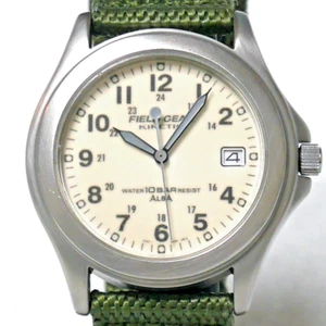 Seiko Alba Field Gear Kinetic Militäruhr YT57-0B60 2000 Full Luminous Japan - Bild 1 von 12