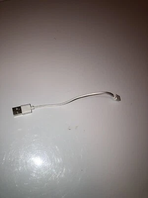 8 in White Micro USB Charging Cable For Speakers And Earbuds - Image 1 of 4