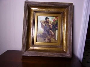 W. HACKERT ORIGINAL FRAMED OIL ON CANVAS 19" X 17" AND 10" X 8" - Picture 1 of 6