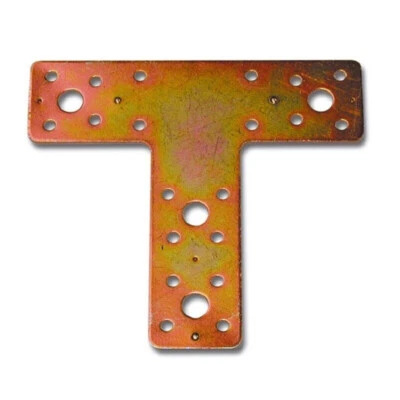 Piastra staffa di fissaggio per travi in legno a T - Immagine 1 di 2