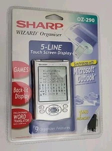 Organizador Sharp Wizard - 1 MB de memoria - Modelo OZ-290 - Nuevo en paquete - Imagen 1 de 14