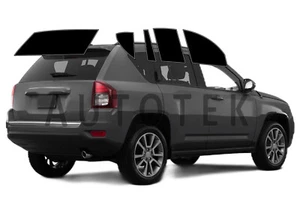 PreCut All Sides + Rear Window Film Any Tint Shade For Jeep Compass 2007-2016 - Picture 1 of 11