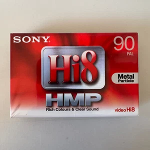 Videocámara SONY HMP 90 minutos video Hi8 cinta de casete partículas de metal PAL - NUEVA - Imagen 1 de 3
