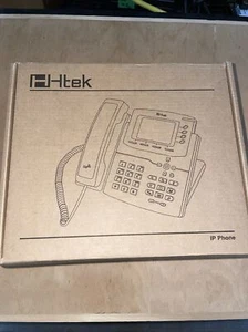 * NEW IN BOX HTek 840P HTEK-UC840 Color IP Phone - Picture 1 of 3