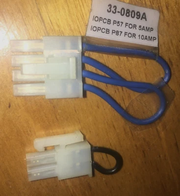 Fio jumper OBN Haas T/C 5/10 AMP 33-0809A e fio de salto único preto - Imagem 1 de 3