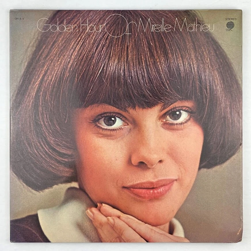 Golden Hour of Mireille Mathieu Japan Import vinyl record LP EX - Image 1 of 4