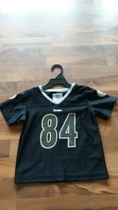 Maglia maglietta NFL Team Apparel Pittsburgh Steelers Antonio Brown #84 bambini 3T - Foto 1 di 5