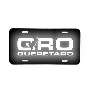 Queretaro QRO Aluminum License Plate Place 6" x 12" Reflective Graphic - Picture 1 of 3
