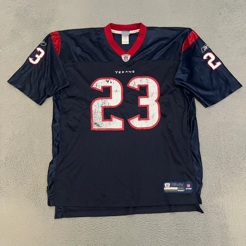 Arian Foster #23 Jersey Mens Size 2XL Houston Texans Reebok Cover