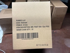 Funko Mystery Mini Five Nights at Freddy's 10th Anniversary Estuche Sellado de Fábrica - Imagen 1 de 6