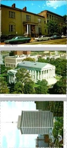 3~4X6 Postcards Richmond, VA Virginia VALENTINE MUSEUM & CAPITOL & CITY HALL - Picture 1 of 7