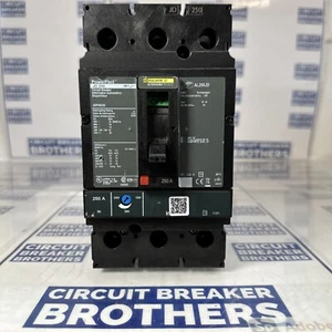 Square D JDP36250 250 Amp 600V 3 Pole JD 250 PowerPact Circuit Breaker-Warranty - Picture 1 of 6