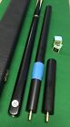 Taylor made snooker cue and case offer, 58“ long 9.5mm Tip, Weight M 19.2oz