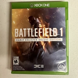 Battlefield 1 Early Enlister Deluxe Edition Xbox One No Manual  - Picture 1 of 7