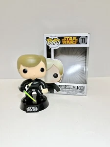 Funko Pop Star Wars #11 Luke Skywalker Jedi Vaulted Rare Box Damage - Picture 1 of 10