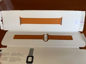 Apple Leather Link Golden Brown size S/M for 44/45/46/49mm ML7U3ZM/A - Bild 1 von 2
