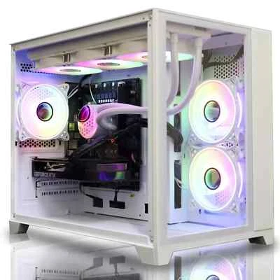 POWERFUL Gaming PC AMD RYZEN 5 8400F RTX 4060 32GB RAM DDR5 1TB NVME Win 11 - Image 1 of 4