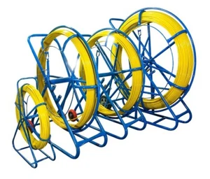5903148916019 WCIĄGNIK KABLOWY Z WŁÓKNA SZKLANEGO 4,5mm / 75m (PILOT / STAL) PE + STOJAK - Zdjęcie 1 z 1
